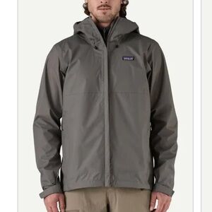 Patagonia Gray Raincoat for Men